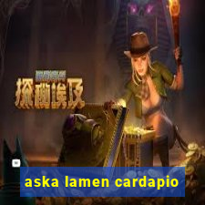 aska lamen cardapio